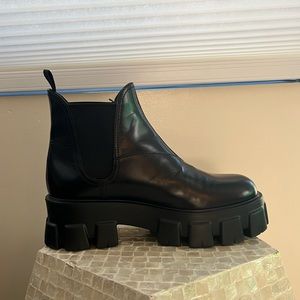 PRADA black boots. Brand new never worn. Size 40